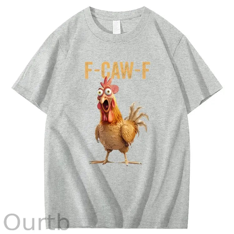 F-Caw-F Chicken 100% Cotton T-Shirt
