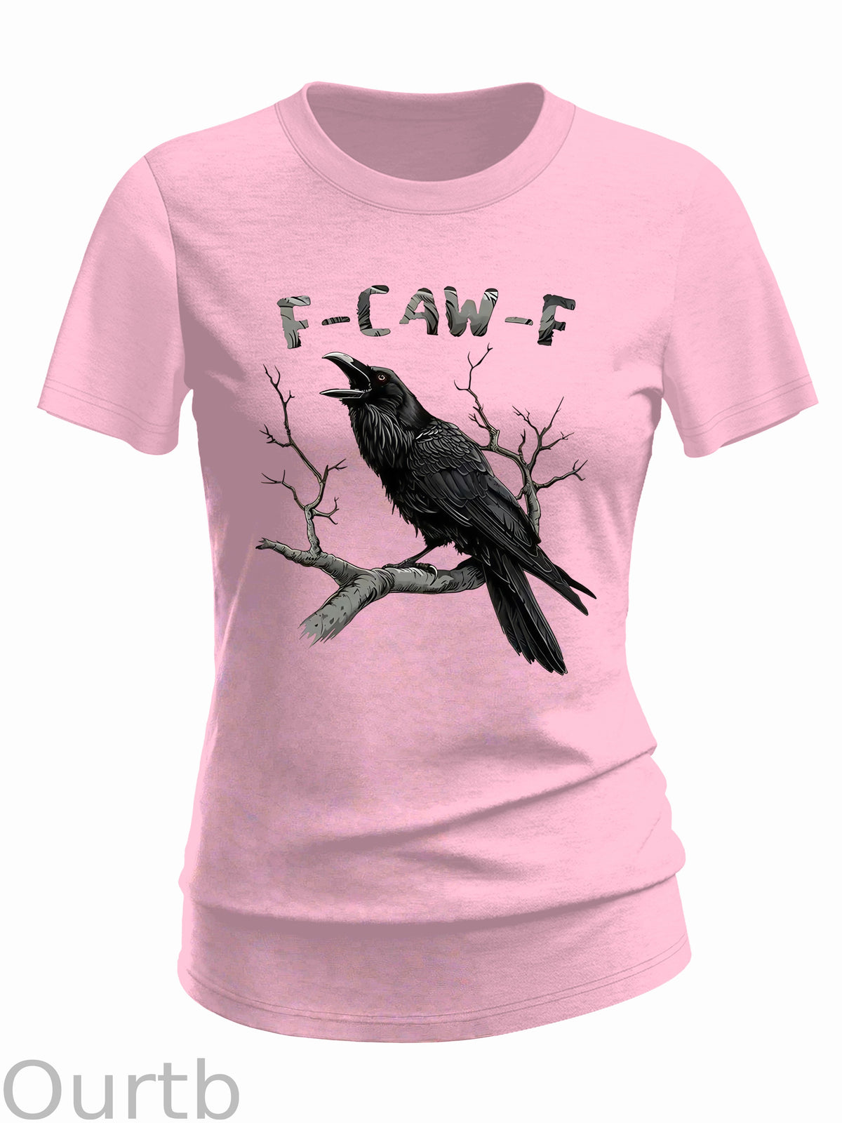 Women's F-Caw-F Crow Cotton Blend T-Shirt