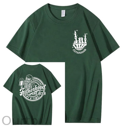 Surviving Fatherhood One Beer At A Time T-Shirt