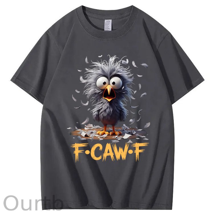 Cartoon Humor T-Shirt F caw F