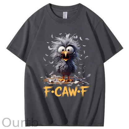 Cartoon Humor T-Shirt F caw F