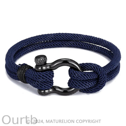 Men's Bracelet Military Camouflage 2 Layer Paracord Braclet