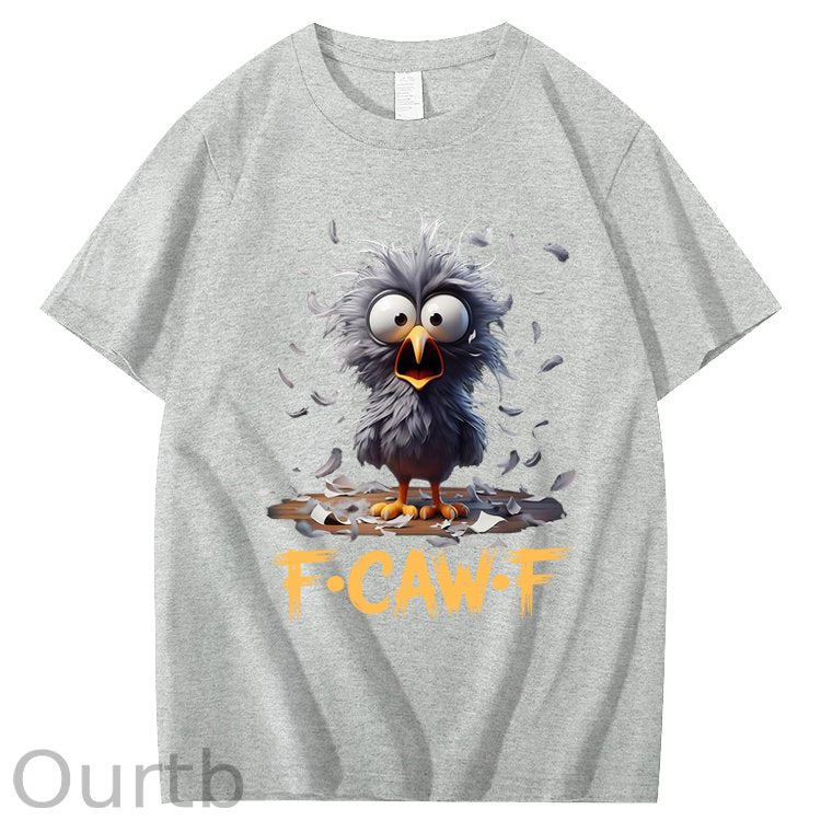 Cartoon Humor T-Shirt F caw F