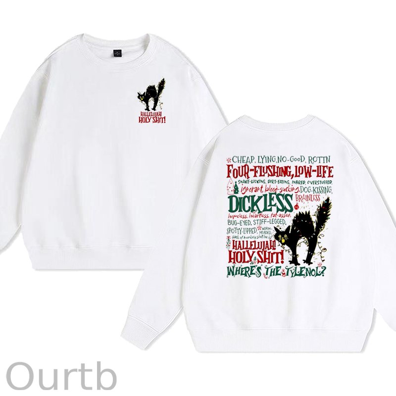 Christmas Movie 100% Cotton Fleece Sweatshirt