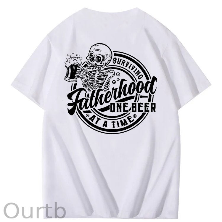 Surviving Fatherhood One Beer At A Time T-Shirt