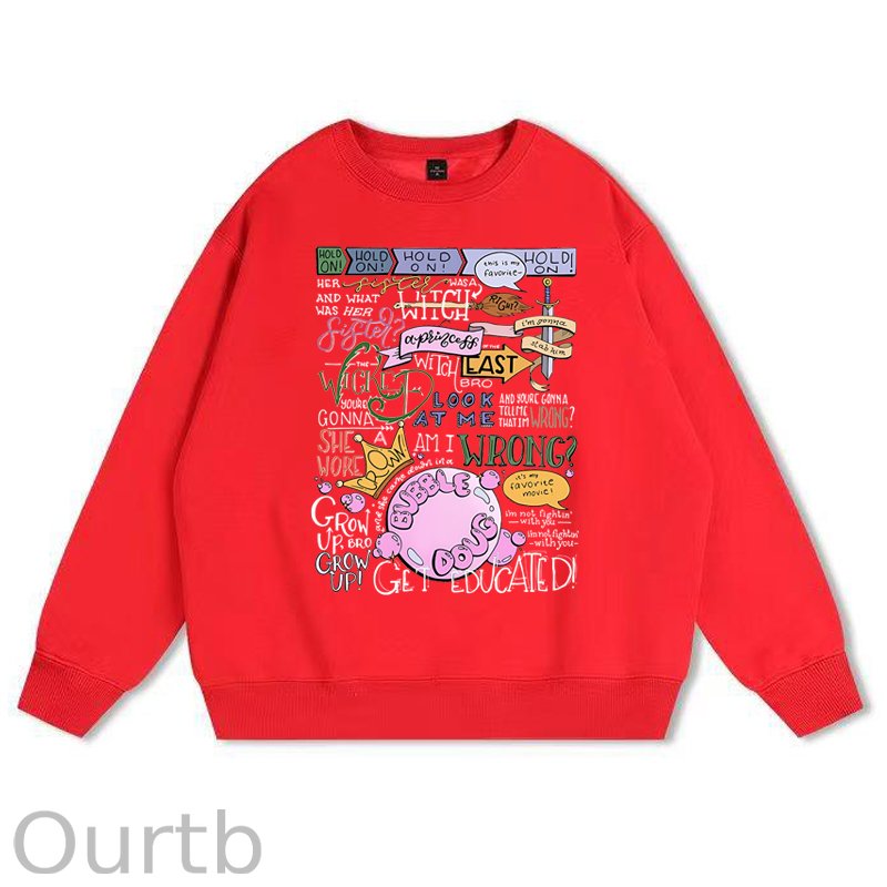 Hold On The Wicked Witch of the East Bro 100% Cotton Fleece Sweatshirt