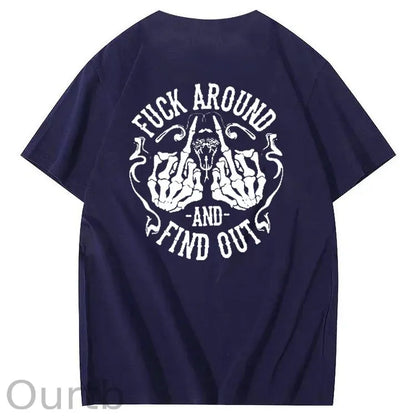 100%Gen X Pattern Print Crew Neck T-Shirt