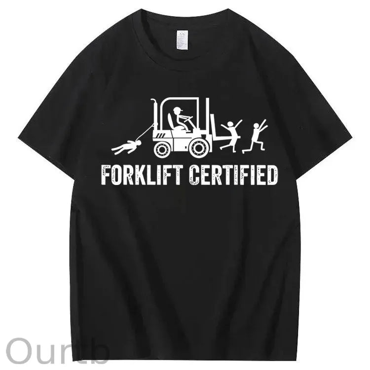 Forklift Certified 100% Cotton T-Shirt