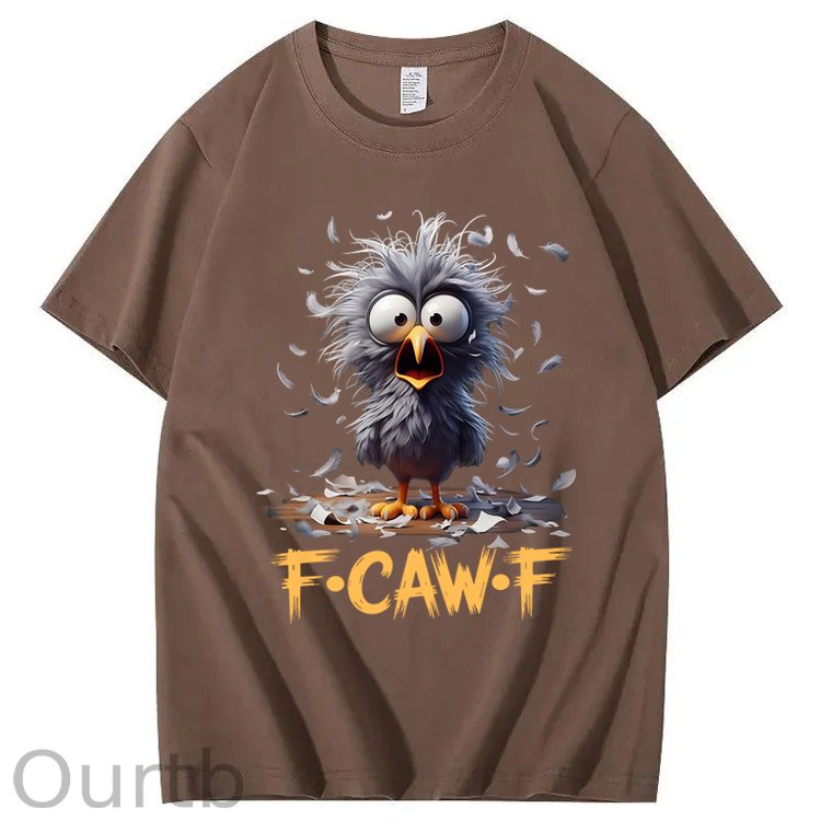 Cartoon Humor T-Shirt F caw F